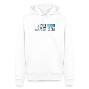 Skateboarding - Männer Premium Bio Hoodie - Weiß - Vorne - Nico (187cm)