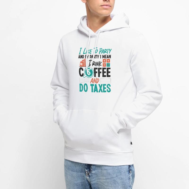 Comptable Comptable Comptable Sweat à capuche Premium bio Homme