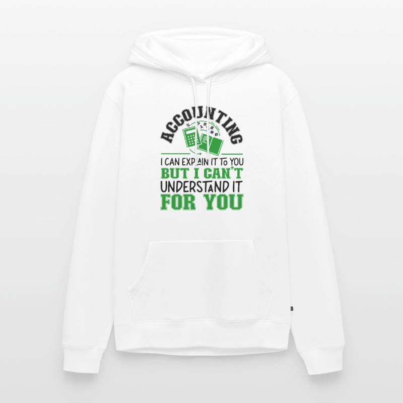 Comptable Comptable Comptable Sweat à capuche Premium bio Homme