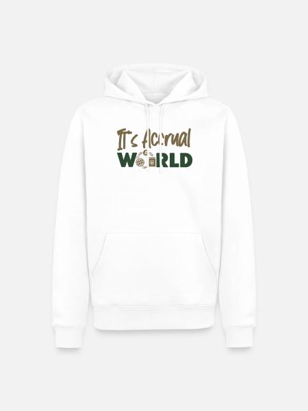 Comptable Comptable Comptable - Sweat à capuche Premium bio Homme - blanc