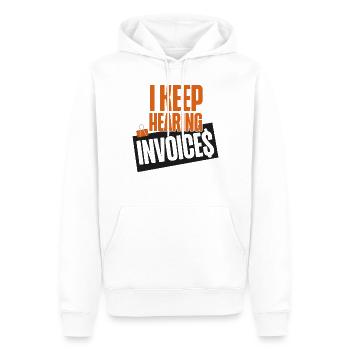 Accountant Bookkeeper Accounting I - Men’s Premium Organic Hoodie - white - Front - Nico (187cm)
