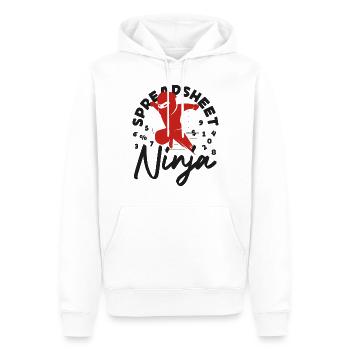 Accountant Bookkeeper Accounting - Männer Premium Bio Hoodie - Weiß - Vorne - Nico (187cm)
