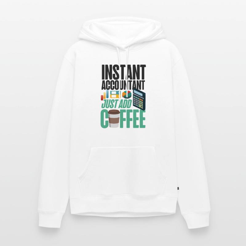 Comptable Comptable Comptable Sweat à capuche Premium bio Homme