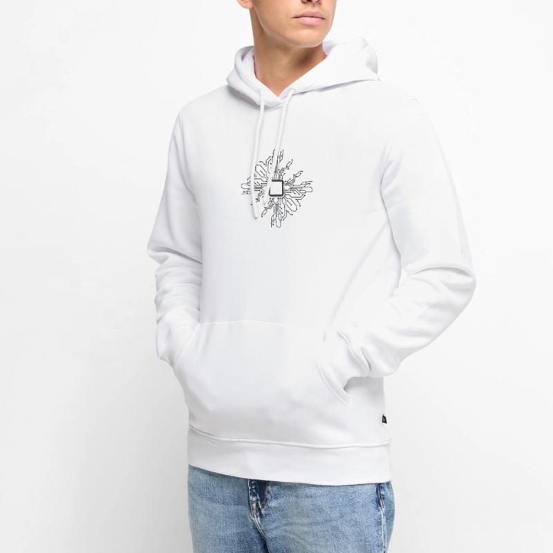 Technicien en électronique PCB CPU Sweat à capuche Premium bio Homme