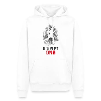 Running Runner Semi-Marathon - Sweat à capuche Premium bio Homme - blanc - Devant - Nico (187cm)