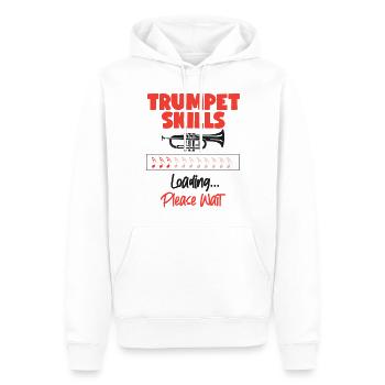 Trumpet Player Trumpet Skills - Männer Premium Bio Hoodie - Weiß - Vorne - Nico (187cm)
