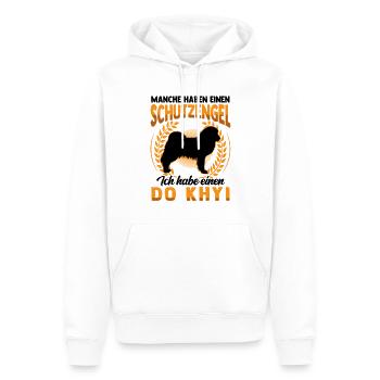 Do Khyi Schutzengel Tibetmastiff Tibetdogge - Männer Premium Bio Hoodie - Weiß - Vorne - Nico (187cm)