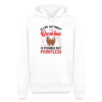 Quokka Leben ohne Beuteltier Quokka - Männer Premium Bio Hoodie - Weiß - Vorne - Nico (187cm)