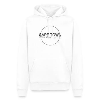 Citation du Cap - Sweat à capuche Premium bio Homme - blanc - Devant - Nico (187cm)