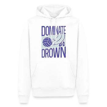 Water Polo Vintage Dominate Or - Men’s Premium Organic Hoodie - white - Front - Nico (187cm)