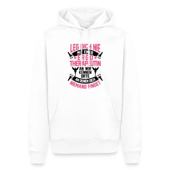 Ergotherapeutin kennen Orte Ergotherapie - Männer Premium Bio Hoodie - Weiß - Vorne - Nico (187cm)