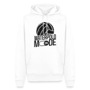Water Polo Water Polo Mode On - Männer Premium Bio Hoodie - Weiß - Vorne - Nico (187cm)
