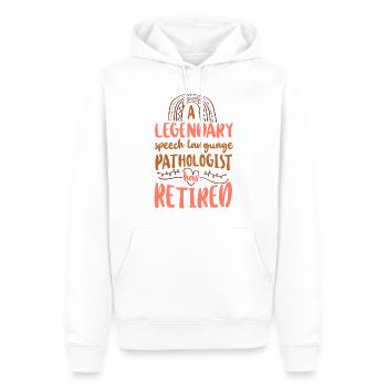 Speech Therapist Therapy Assistant - Männer Premium Bio Hoodie - Weiß - Vorne - Nico (187cm)