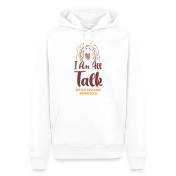 Speech Therapist Therapy Assistant - Männer Premium Bio Hoodie - Weiß - Vorne - Nico (187cm)
