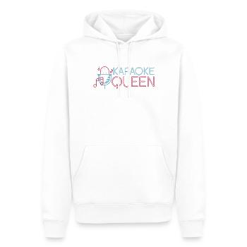 Karaoke Singer 80s Retro Karaoke - Männer Premium Bio Hoodie - Weiß - Vorne - Nico (187cm)