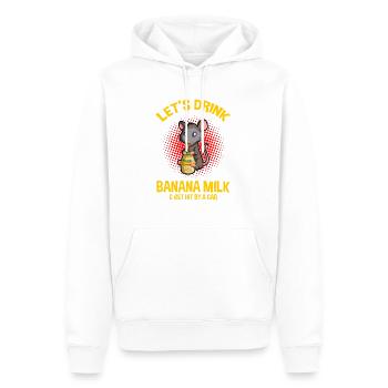 Opossum Spruch für Tierliebhaber und Possum - Männer Premium Bio Hoodie - Weiß - Vorne - Nico (187cm)