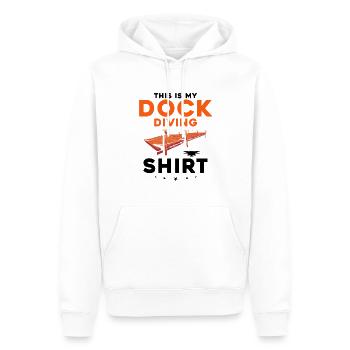 Sports nautiques pour chiens et sports nautiques pour chiens - Sweat à capuche Premium bio Homme - blanc - Devant - Nico (187cm)
