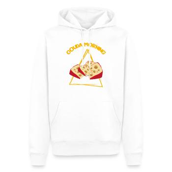 Charcuterie design for cheesemakers - Men’s Premium Organic Hoodie - white - Front - Nico (187cm)