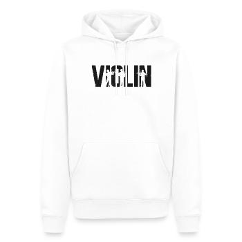 Violin Violinist Violin - Männer Premium Bio Hoodie - Weiß - Vorne - Nico (187cm)