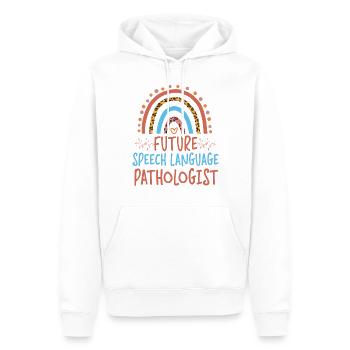 Speech Therapist Therapy Assistant - Männer Premium Bio Hoodie - Weiß - Vorne - Nico (187cm)