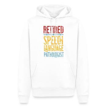 Speech Therapist Therapy Assistant - Männer Premium Bio Hoodie - Weiß - Vorne - Nico (187cm)