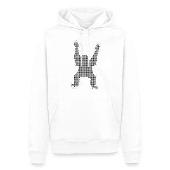 Orang Utan - Männer Premium Bio Hoodie - Weiß - Vorne - Nico (187cm)