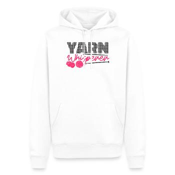 Knitting Knitter Yarn Whisperer - Männer Premium Bio Hoodie - Weiß - Vorne - Nico (187cm)