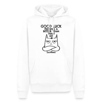 Job Change New Job Farewell Farewell Gift - Men’s Premium Organic Hoodie - white - Front - Nico (187cm)