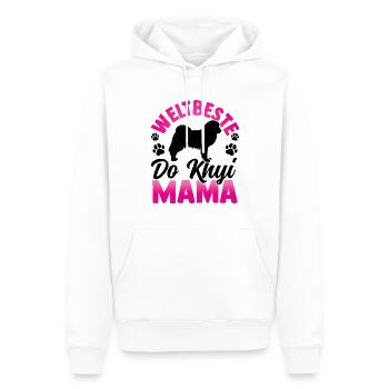 Best Do Khyi Mama Tibetmastiff Tibetan Great Dane - Sweat à capuche Premium bio Homme - blanc - Devant - Nico (187cm)