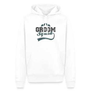 Bräutigam's Wolfsrudel - Männer Premium Bio Hoodie - Weiß - Vorne - Nico (187cm)