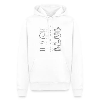 Finest Vintage 1971 Geburtsjahr 1971 Geburtstag - Männer Premium Bio Hoodie - Weiß - Vorne - Nico (187cm)