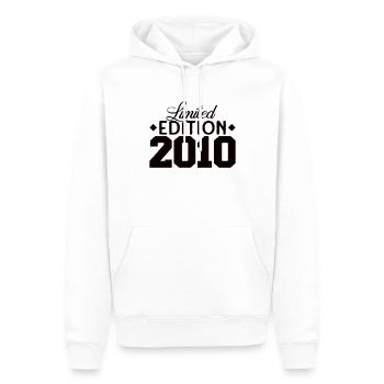 Awesome since 2010 Retro 13th Bitrthday - Men’s Premium Organic Hoodie - white - Front - Nico (187cm)