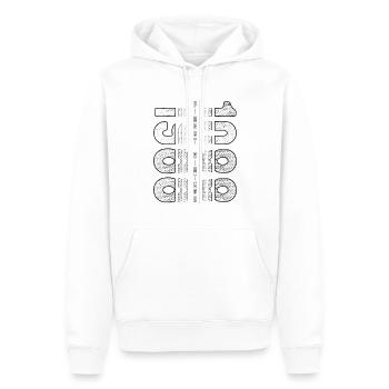 Finest Vintage 1988 Geburtsjahr 1988 Geburtstag - Männer Premium Bio Hoodie - Weiß - Vorne - Nico (187cm)