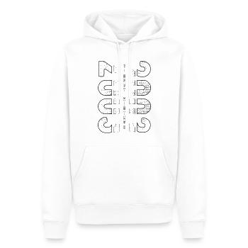 Finest Millésime 2003 Année de naissance 2003 Anniversaire - Sweat à capuche Premium bio Homme - blanc - Devant - Nico (187cm)