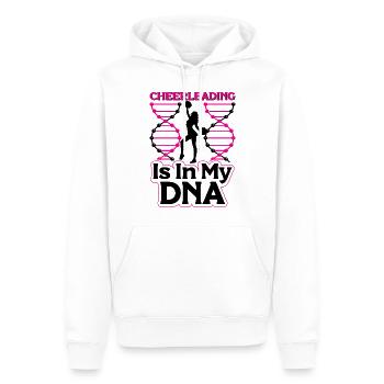 Cheerleading Team Cheerleader Entraîneur - Sweat à capuche Premium bio Homme - blanc - Devant - Nico (187cm)