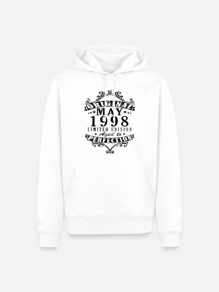 Gift Idea May 1998 - Men’s Premium Organic Hoodie - white