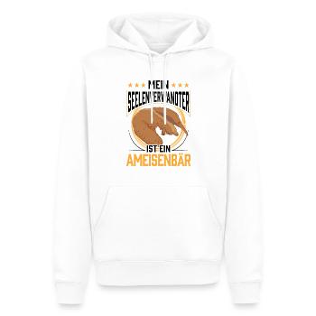 Ameisenbär ist Seelenverwandter Ameisenfresser - Männer Premium Bio Hoodie - Weiß - Vorne - Nico (187cm)