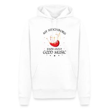 Bagpipes for pipers and Scots - Men’s Premium Organic Hoodie - white - Front - Nico (187cm)