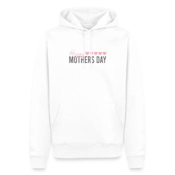 happy mothers day - Männer Premium Bio Hoodie - Weiß - Vorne - Nico (187cm)