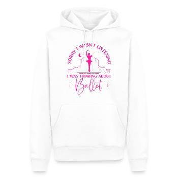 Ballet Dancer Dance Girl Ballerina - Männer Premium Bio Hoodie - Weiß - Vorne - Nico (187cm)