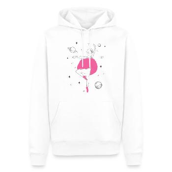 Ballet Dancer Dance Girl Ballerina - Männer Premium Bio Hoodie - Weiß - Vorne - Nico (187cm)
