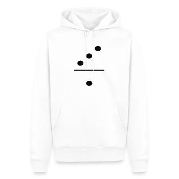 Domino Game Tile 3-1 - Lustiges Gruppenkostüm - Männer Premium Bio Hoodie - Weiß - Vorne - Nico (187cm)