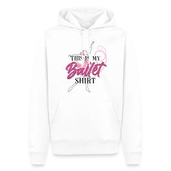 Ballet Dancer Dance Girl Ballerina - Männer Premium Bio Hoodie - Weiß - Vorne - Nico (187cm)