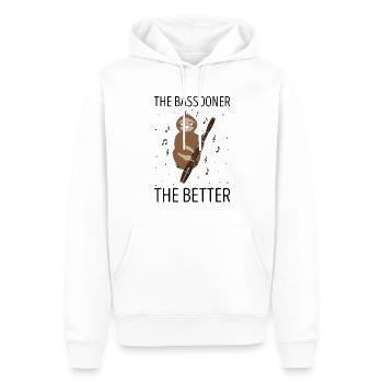 Fagottist für Fagottorchester und Fagottist - Männer Premium Bio Hoodie - Weiß - Vorne - Nico (187cm)
