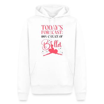 Ballet Dancer Dance Girl Ballerina - Männer Premium Bio Hoodie - Weiß - Vorne - Nico (187cm)