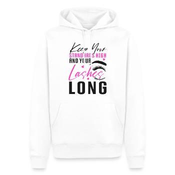 Esthetician Skincare Beautician - Männer Premium Bio Hoodie - Weiß - Vorne - Nico (187cm)