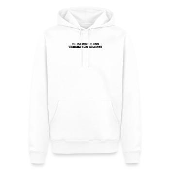 Pilates - Ganzheitliches Training mit Pilates - Männer Premium Bio Hoodie - Weiß - Vorne - Nico (187cm)
