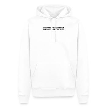 Pilates - Pilates - der Weg zu mehr Beweglichkeit - Männer Premium Bio Hoodie - Weiß - Vorne - Nico (187cm)