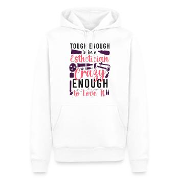 Cute Licensed Esthetician Skincare - Männer Premium Bio Hoodie - Weiß - Vorne - Nico (187cm)