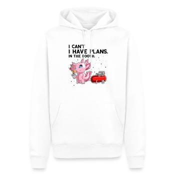 Autolackierer Angebot für Autolackierer - Männer Premium Bio Hoodie - Weiß - Vorne - Nico (187cm)